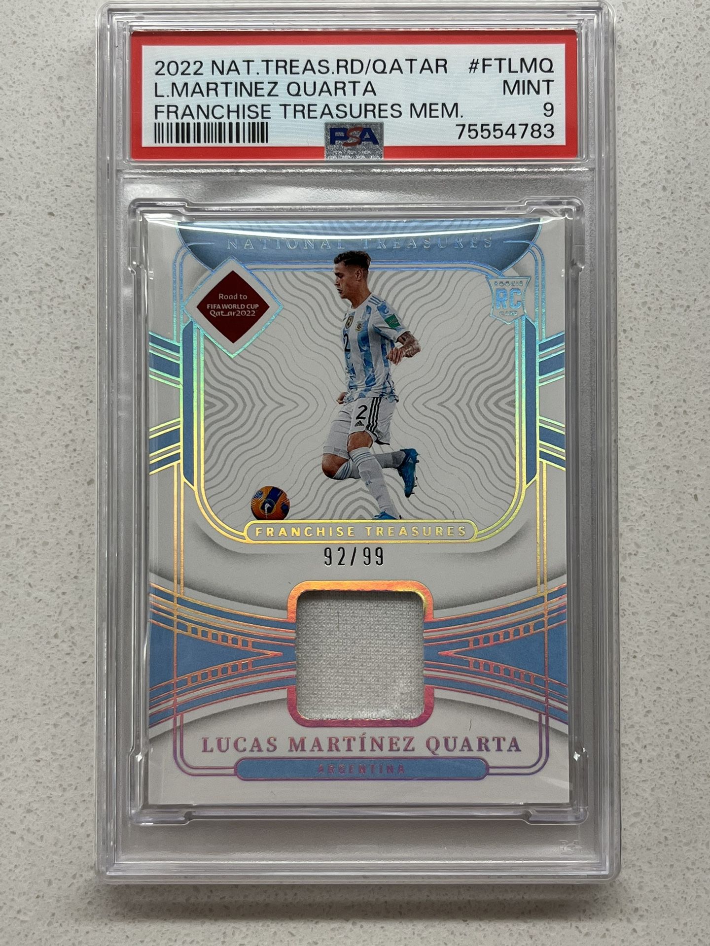 LUCAS MARTINEZ Soccer Card