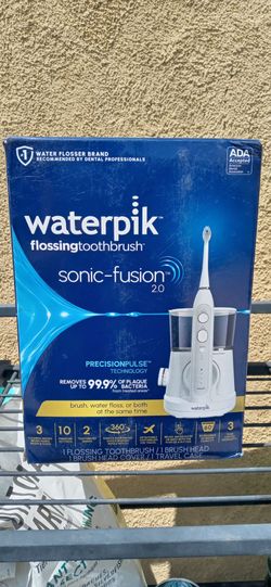 Waterpik flossing toothbrush