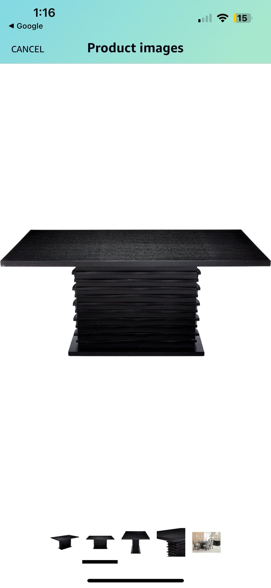 Dining Table (Black)
