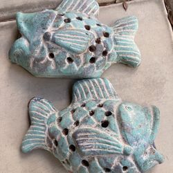 Terracotta Clay Fish Decorations