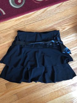 Girls Black Ballet Skirt (Size:6)
