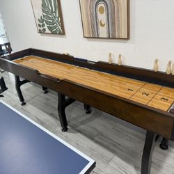 10ft Shuffleboard Table