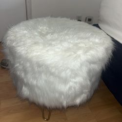 Fuzzy/Foot Stool