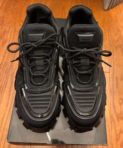 Prada Cloudbust Thunder Knit "Black Red"