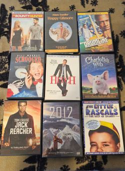 Movies all great condition