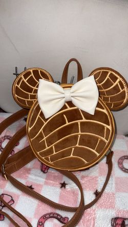 Minnie Mouse concha Mini Backpack Crossbody Bag