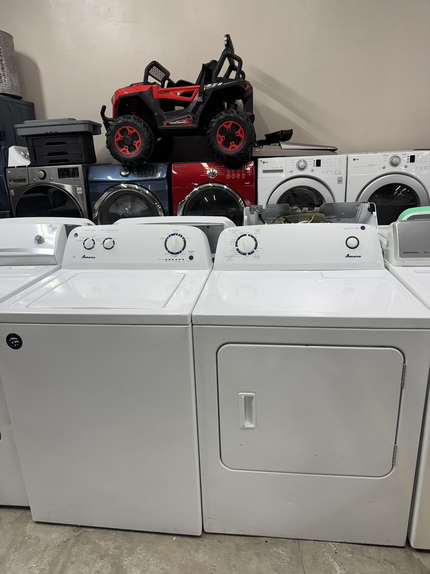 🟠AMANA WASHER AND DRYER SET