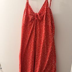 Hollister Summer Red Dress 