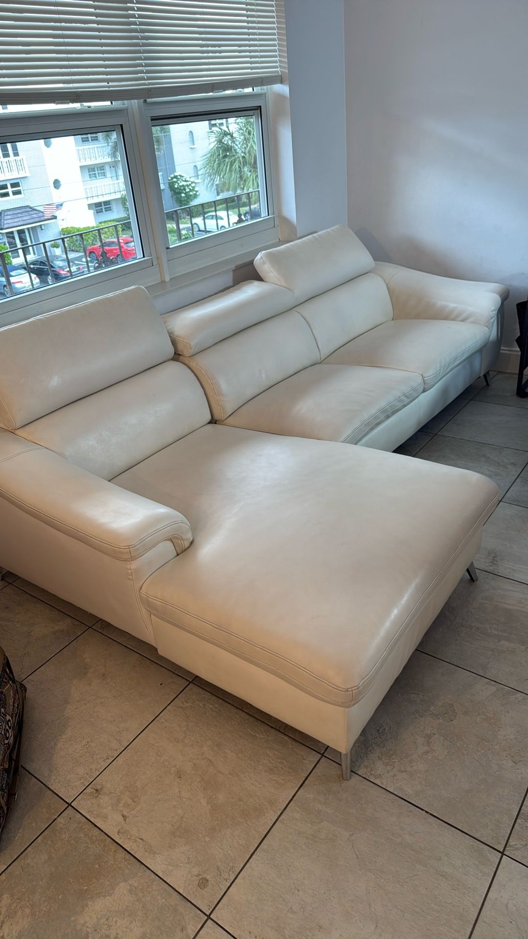 Sofa White NEED TO SELL TODAY