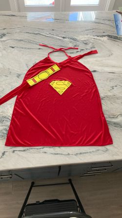 Halloween Superman Cape And Belt