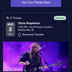 Chris Stapleton Tickets (2)
