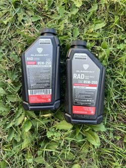 Polaris New OEM Slingshot SAE 85W-250 RAD Synthetic Drive Fluid, (contact info removed)