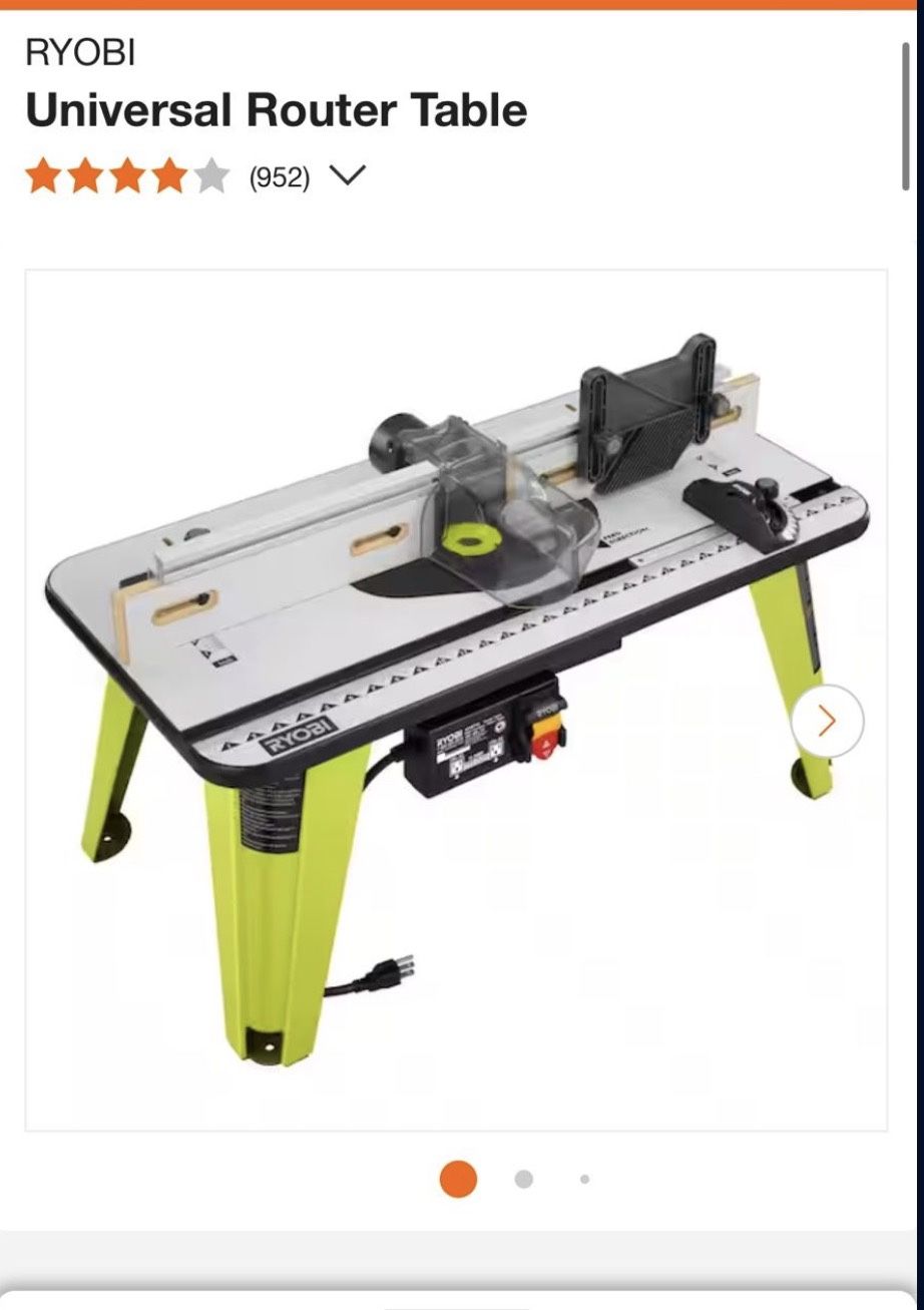 RYOBI Universal Router Table