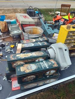 Different Stuff Now Yard Sale All Week Long 405 Rainbow DR 29617 A lot Of Old Stuff