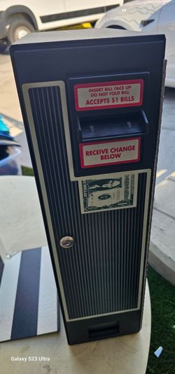 Dollar Bill Exchange Machine Coffee Inns CM-222 to Coin change 2 Key Brand New 12x6x22