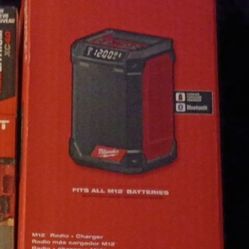 Milwaukee M18 Bluetooth Speaker With Charging Port..