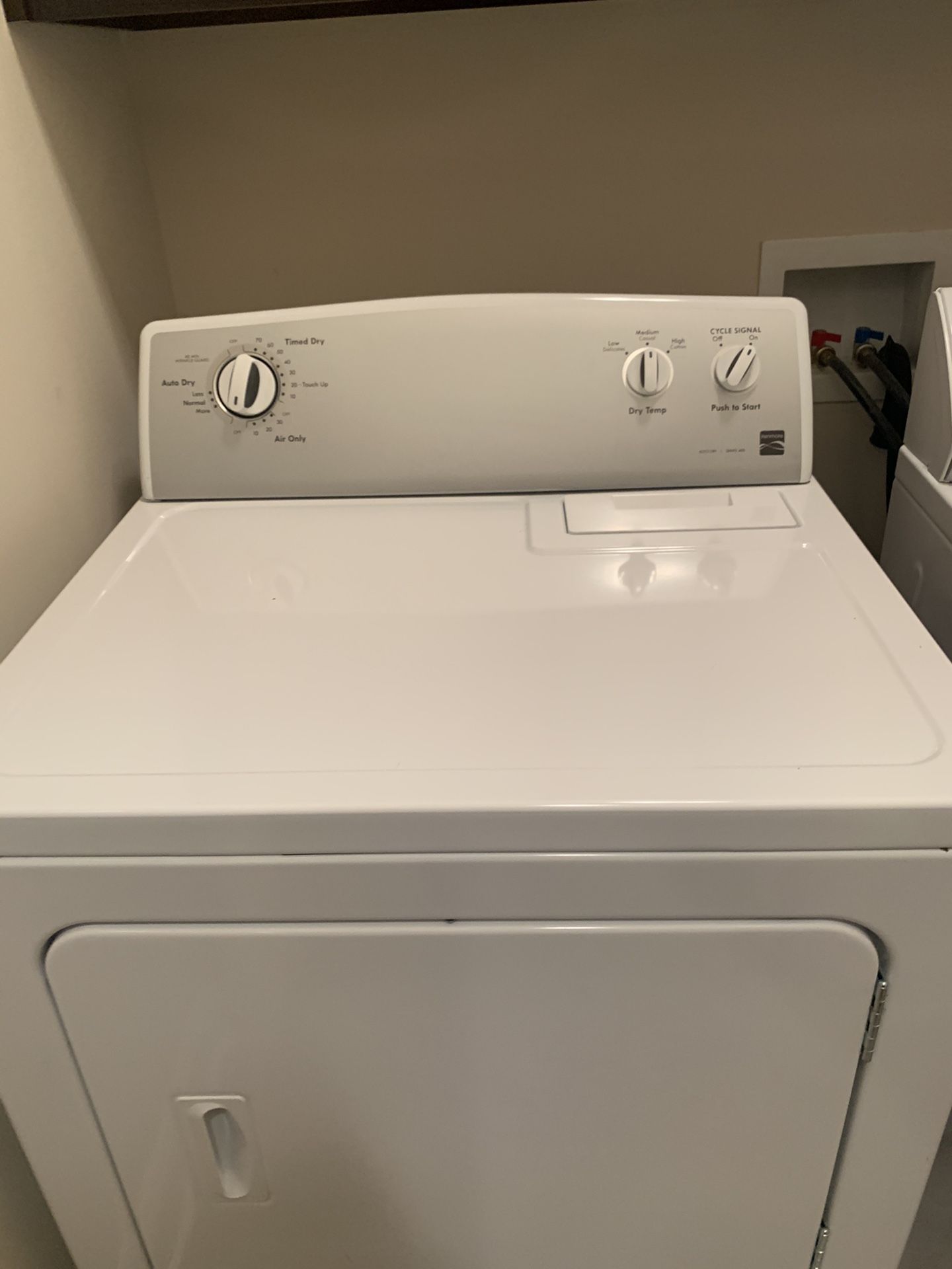 Kenmore washer and dryer set