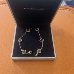 Designer Red & Gold Bracelet 