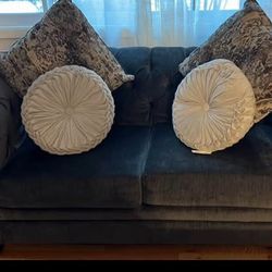 Loveseat and sofa velvet