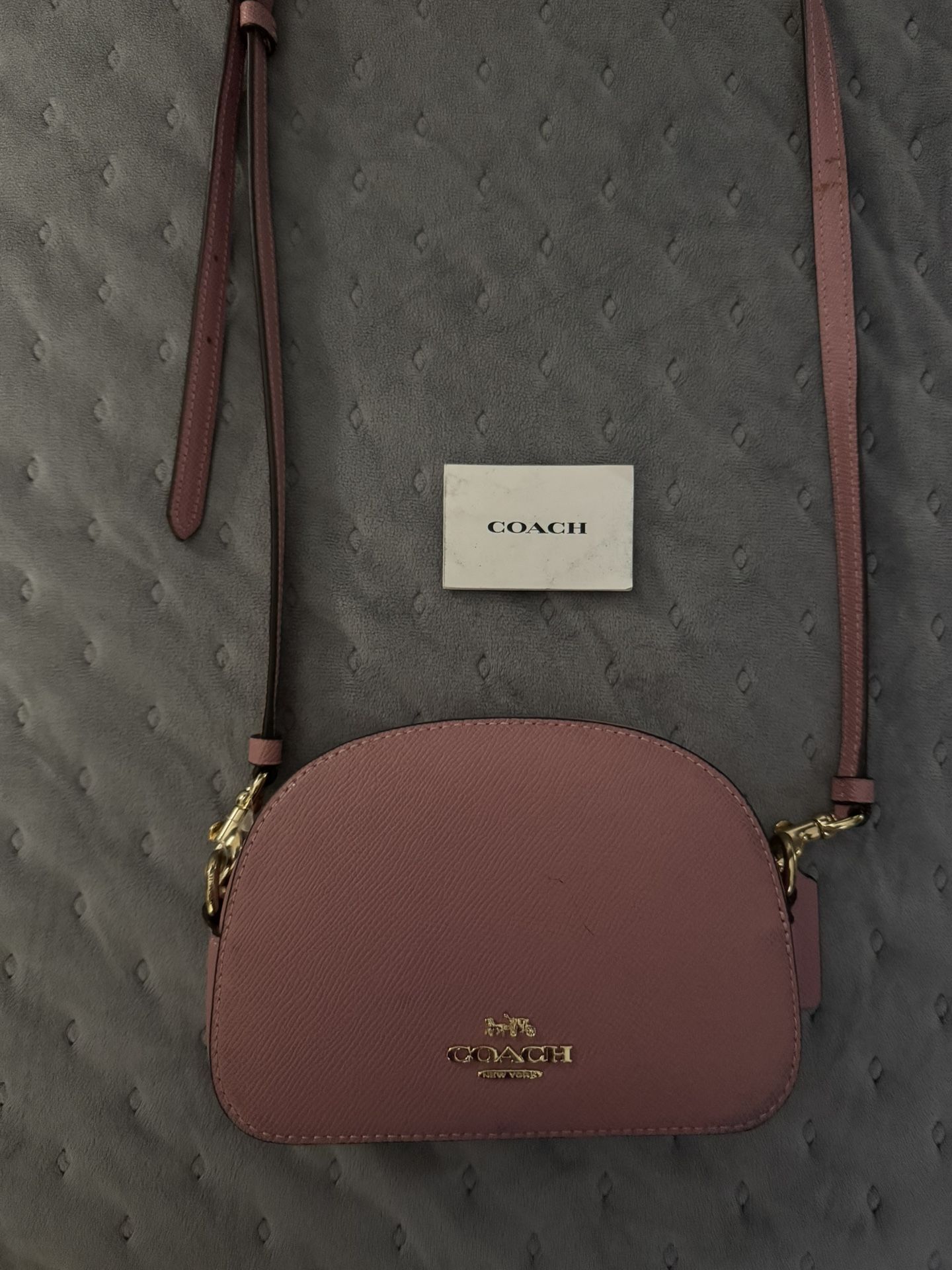 Pink Coach Crossbody