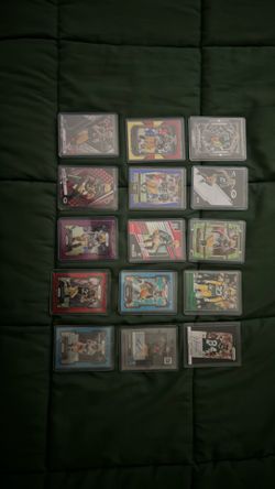 NFL PACKER CARDS ALL CARDS ARE NUMBERED