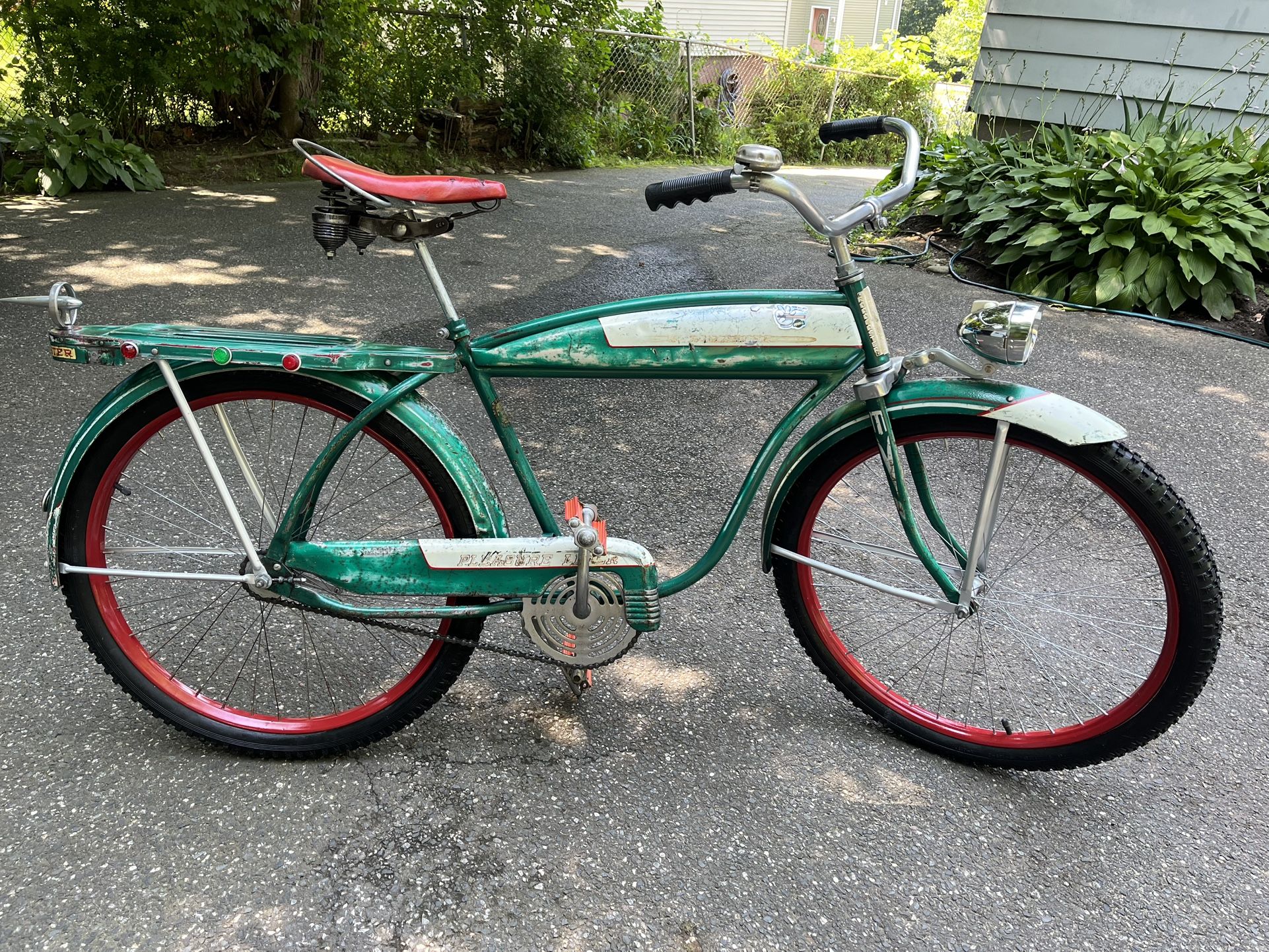 1950s Roadmaster AMF Pleasure Liner Skip Tooth Balloon Tire Bike
