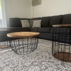 Set Of Three Living Room Tables