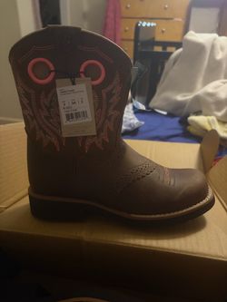 Ariat Fatbaby Cowgirl Kids Western Boot Size 3