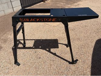 Blackstone Steel Accessory Stand with Wheels for 17in or 22in Grills