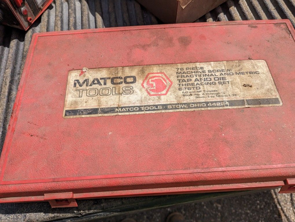 Matco 76 Piece Tap And Die Set