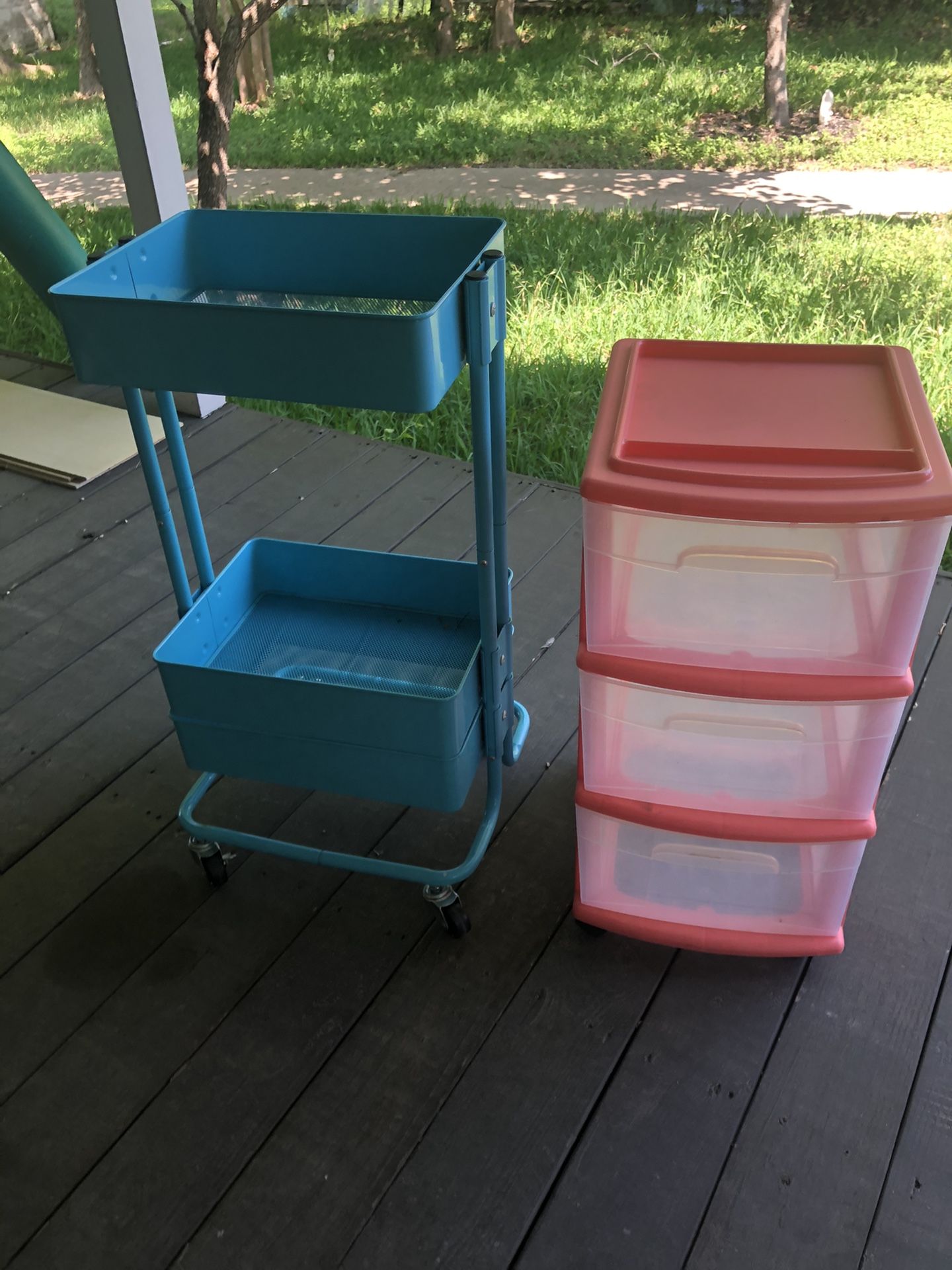 Two storage containers