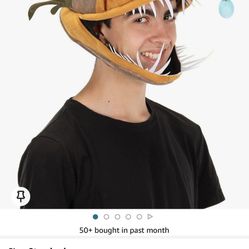 Halloween Costume Adult's Light-Up Angler Fish Jawesome Hat