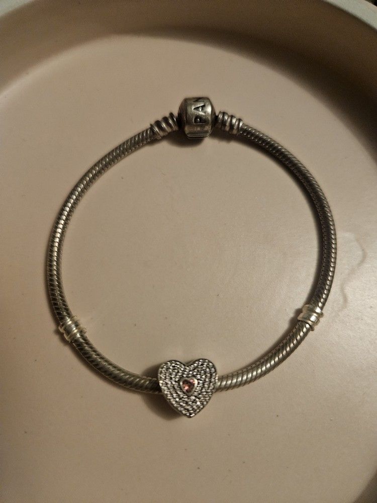 Pandora Bracelet With Charms