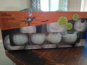 Disney Jack Skellington Halloween Singing String Lights
