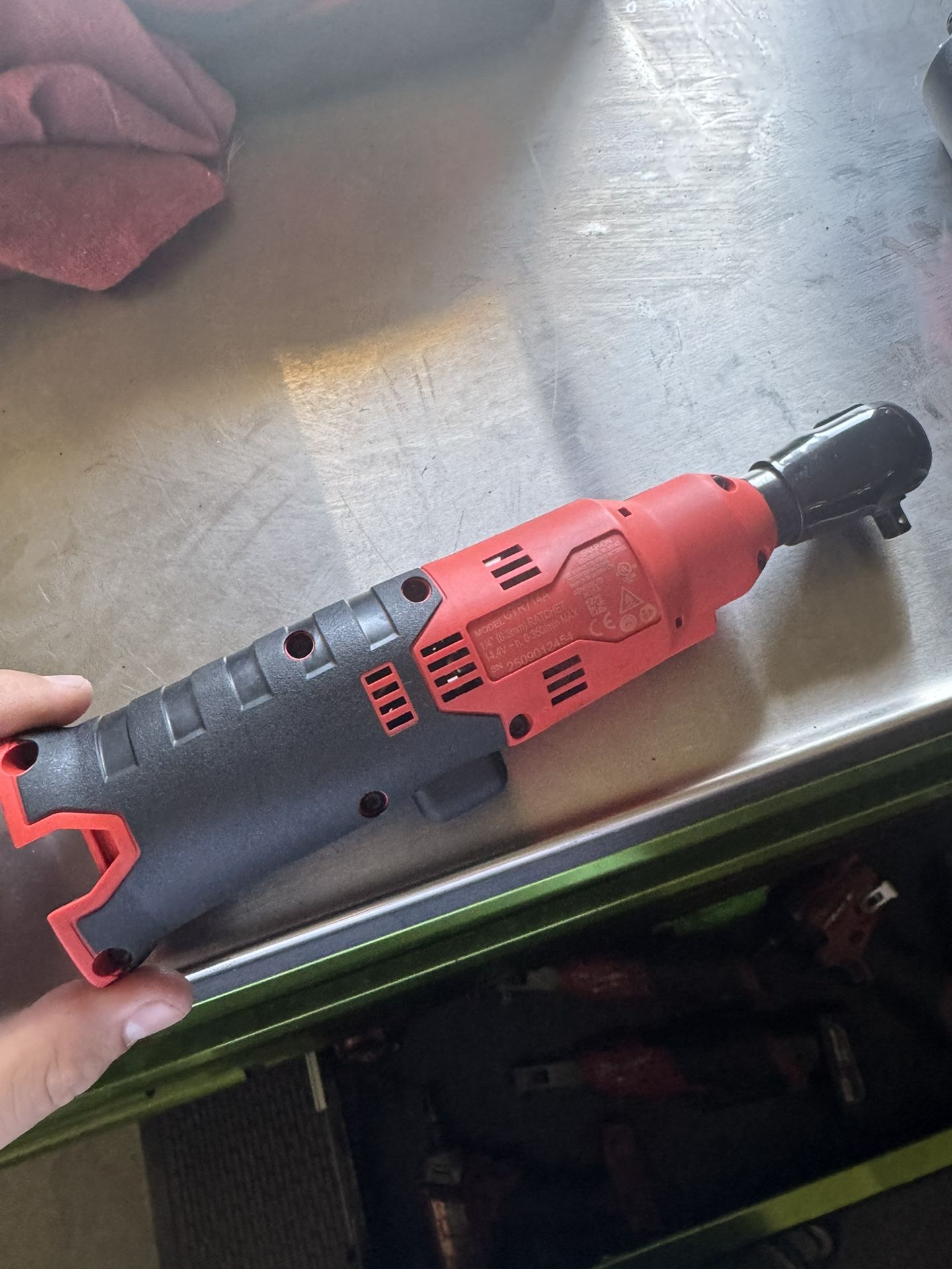Snap on 1/4 Electric ratchet Freshly Rebuilt Tool Only