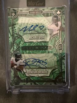 Autograph football cards and 1/1