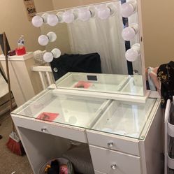 Vanity With Built In Bluetooth Speaker
