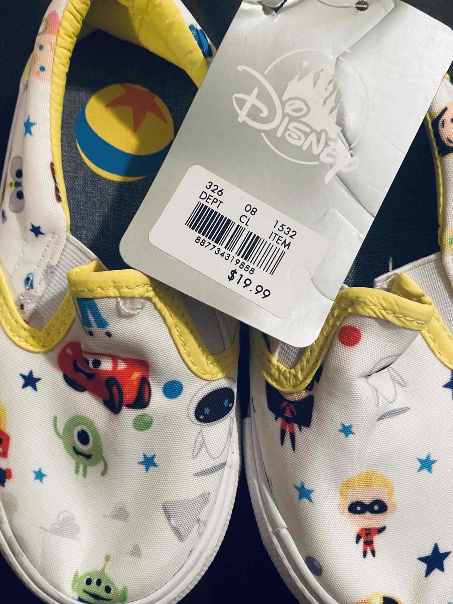 Disney Pixar Toddler Shoes
