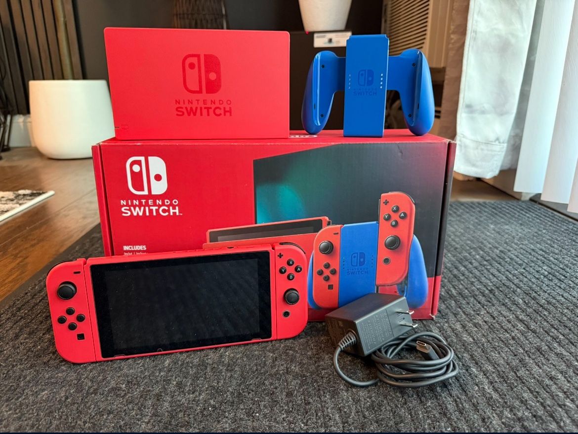 Limited Edition Mario Nintendo Switch