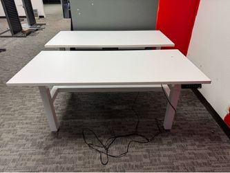 Electric Standing Desk for 2 – Heavy Duty Double Workstation