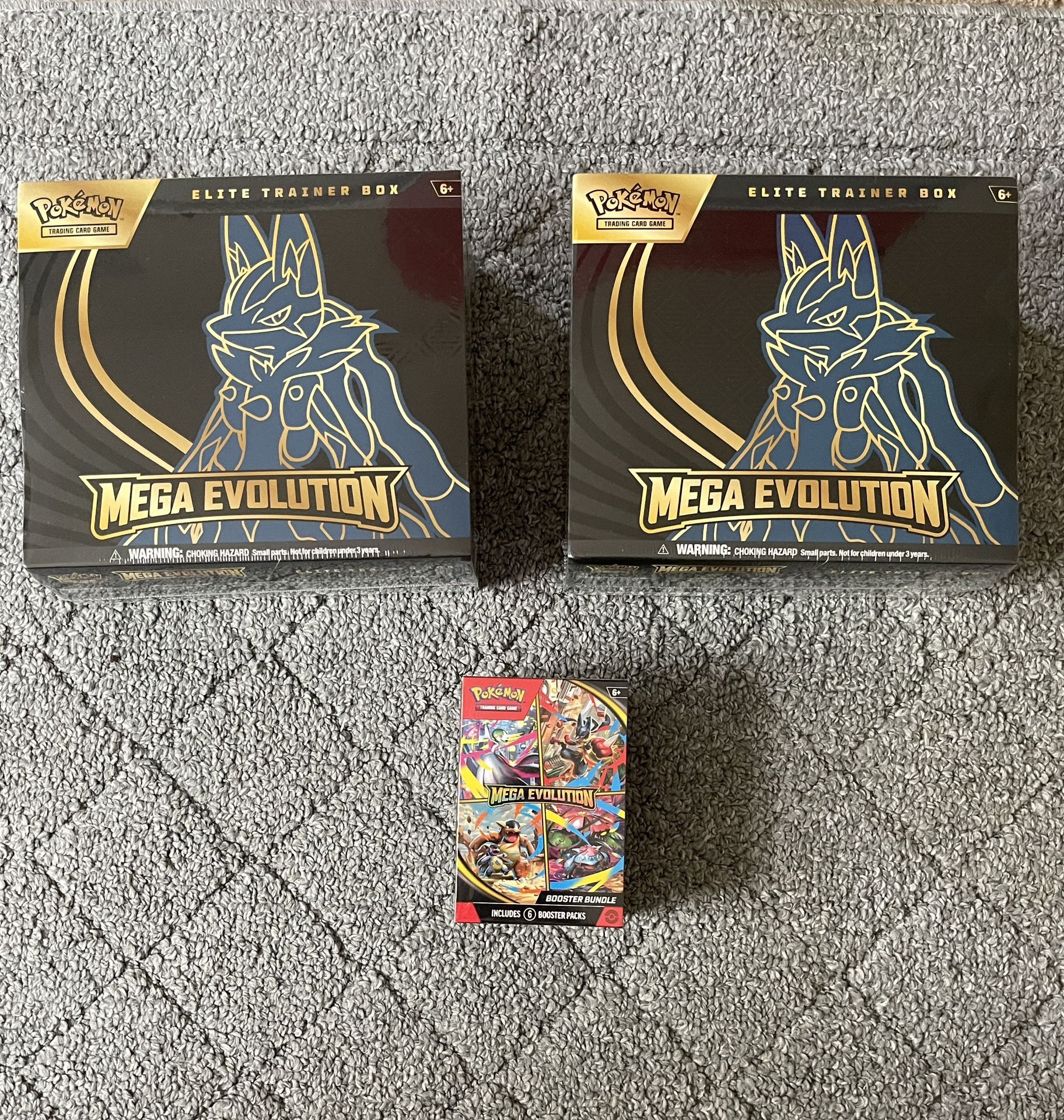 Pokemon Mega ETB/ Booster Bundle