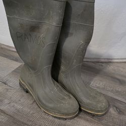 Dunlop Universal Wellington Rubber Boots Size 10