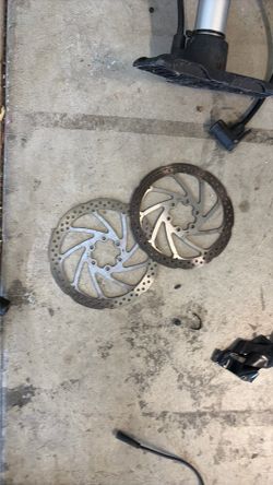 160mm rotors