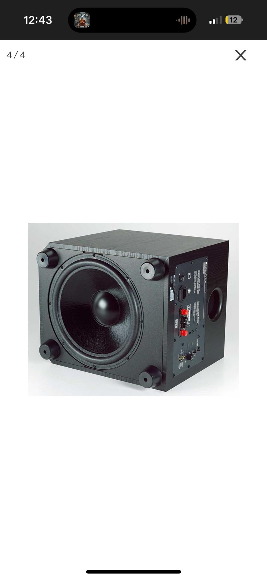 Boston Acoustics PV700 Subwoofer