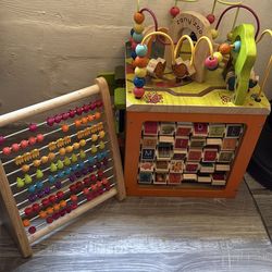 Wooden activities bundle