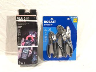 Brand new HVAC digital meter and KoBalt hand tools