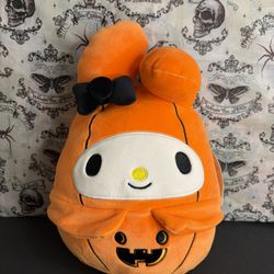 Sanrio Hello Kitty Squishmallow 8” My Melody Halloween Plushie NEW with Tags