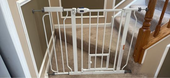 Dog stairs gate