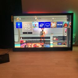 Sharp Aquos 60” TV with Wall Mount