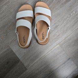 Off White Earth Sandals Size 9